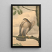 European Sparrowhawk - James Sowerby — framed artwork on a wall