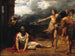 Job en de boodschappers - James Thomas Linnell — weergave van het kunstwerk