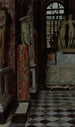 Vue d'une salle d'une antiquiteiten Griekse, Romeinse en Etruskische zaal nr 9 in het Louvre - James Tissot — weergave van het kunstwerk
