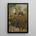 Attelage sur l'Avenue du Bois Paris - James Tissot — ingelijst kunstwerk aan de muur
