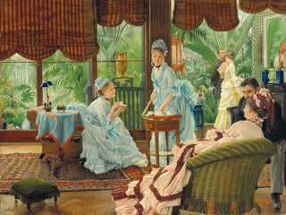 James Tissot - In the Conservatory.webp
