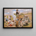 Joseph onthult zijn droom aan zijn broers - James Tissot — ingelijst kunstwerk aan de muur