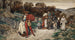 De vertrek van de verloofde - James Tissot — weergave van het kunstwerk