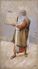 Moïse en de Tien Geboden - James Tissot — weergave van het kunstwerk