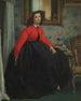 L. Portret van Mevr. L. L. - James Tissot — weergave van het kunstwerk