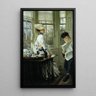 James Tissot - Reading the News.webp