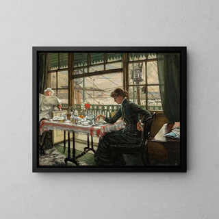 James Tissot - Room Overlooking the Harbour.webp