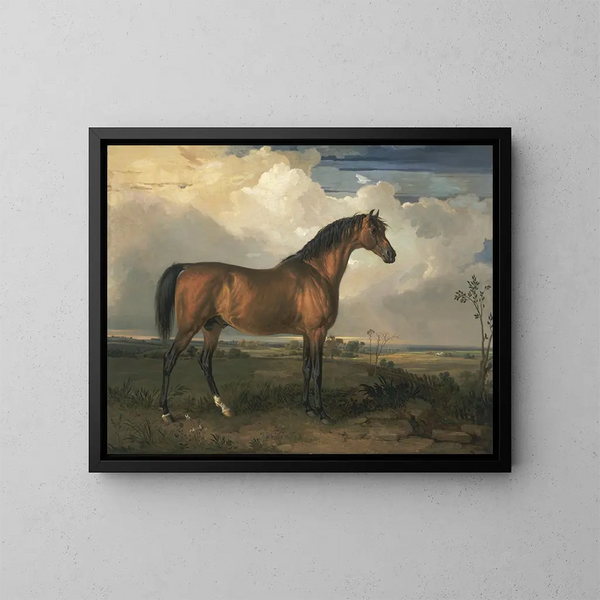 Adelaar, een beroemde hengst - James Ward — ingelijst kunstwerk aan de muur