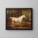 Arabisch grijs paardenschilderij behorend tot Sir Watkin Williams-Wynn - James Ward — ingelijst kunstwerk aan de muur