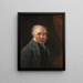 Zelfportret - James Ward — ingelijst kunstwerk aan de muur