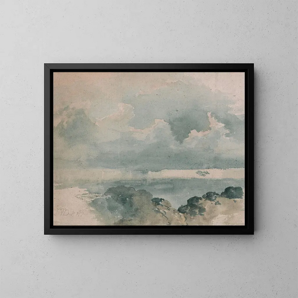 Studie van de hemel - James Ward — ingelijst kunstwerk aan de muur