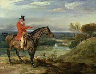 James Ward - Theophilus Levett and a Favorite Hunter.webp