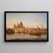 Saint Paul vanaf de Rivière - James Webb — ingelijst kunstwerk aan de muur