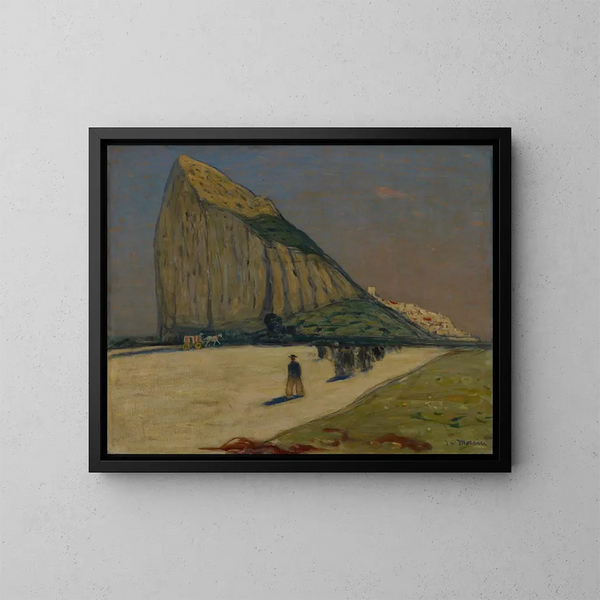 Gibraltar - James Wilson Morrice — framed artwork on a wall