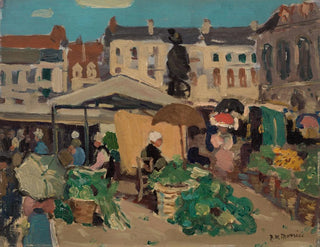 James Wilson Morrice - Market Scene.webp