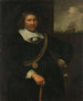 portret van Jan Cornelisz Meppel, luitenant-admiraal van Holland en West-Friesland - Jan Albertsz Rotius — weergave van het kunstwerk