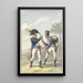 Infanterie coloniale batave du Cap de Bonne-Espérance - Jan Anthonie Langendijk — ingelijst kunstwerk aan de muur