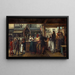 van Albrecht Dürer bezoek aan Antwerpen in 1520 - Jan August Hendrik Leys — ingelijst kunstwerk aan de muur