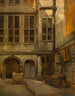 van het stadhuisplein in Antwerpen - Jan August Hendrik Leys — weergave van het kunstwerk