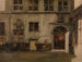 Binnenplaats van het huis van Christoffel Plantin - Jan August Hendrik Leys — weergave van het kunstwerk