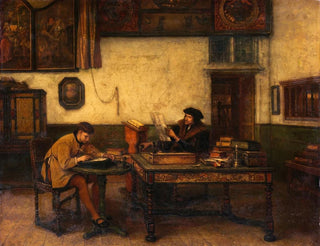 Jan August Hendrik Leys - Erasmus in his Study.webp