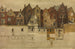 Maisons du vieux Anvers, Handschoenmarkt - Jan August Hendrik Leys — weergave van het kunstwerk
