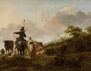 Jan Baptist Wolfaerts - Pastoral landscape.webp