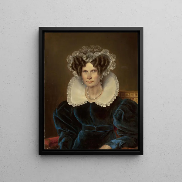 Jan Baptist van der Hulst - Portrait of Wilhelmine queen of the Netherlands.webp