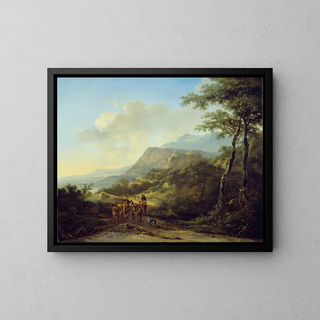 Jan Both - Italian Landscape with Travelers.webp