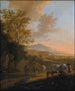 Landschap met een ossenwagen - Jan Both — weergave van het kunstwerk