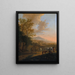 Landschap met een ossenwagen - Jan Both — ingelijst kunstwerk aan de muur