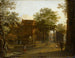 Straatje met bruggetje - Jan Both — weergave van het kunstwerk