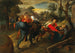 Een dorpsruzie - Jan Brueghel de Jonge — weergave van het kunstwerk