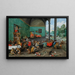 van de Tulpenmanie - Jan Brueghel de Jonge — ingelijst kunstwerk aan de muur