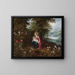 De vluchtende rust - Jan Brueghel de Jonge — ingelijst kunstwerk aan de muur