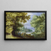 Landschapschilderij met de vlucht naar Egypte - Jan Brueghel de Jonge — ingelijst kunstwerk aan de muur