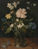 Natuurschilderij met bloemen in een glas - Jan Brueghel de Jonge — weergave van het kunstwerk