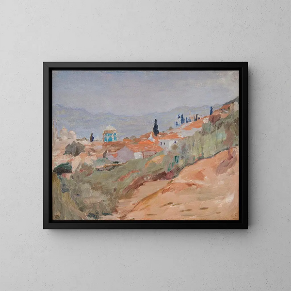 Bursa - Jan Cybis — ingelijst kunstwerk aan de muur
