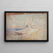 Corinthian column at the bow of the Bohemia - Jan Cybis — framed artwork on a wall