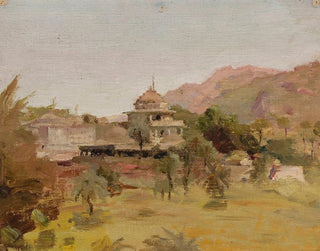Jan Cigliski - Diewarra Templer Stand Abu From the journey to India.webp