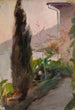 Garden of the BakhchiDere villa in Yalta from the trip to Crimea - Jan Cybis — artwork view