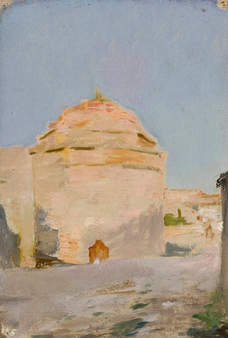 Jan Cigliski - Grave of Maria Potocka in Bakhchisaray From the journey to Crimea.webp