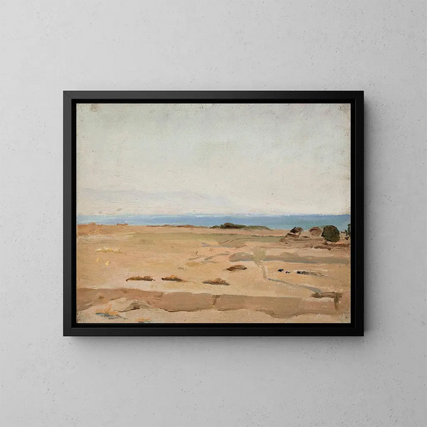 Gulf de Corinthe - Jan Cybis — ingelijst kunstwerk aan de muur