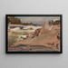 Imatra in the morning, Finland - Jan Cybis — framed artwork on a wall