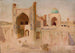 Mosque Kalan in Bukhara from the journey to Turkestan - Jan Cybis — artwork view
