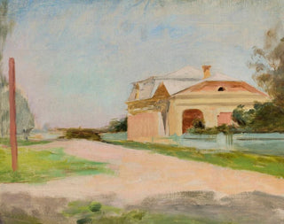 Jan Cigliski - Manor house faade in Talashkino.webp