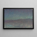 Night on the Sea, from the Journey to Constantinople - Jan Cybis — framed artwork on a wall