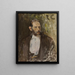 Portrait of M. Nelken - Jan Cybis — framed artwork on a wall