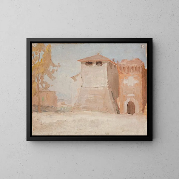 Rimini - Jan Cybis — ingelijst kunstwerk aan de muur