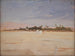 Sahara schilderij, de sirocco in de woestijn - Jan Cybis — weergave van het kunstwerk